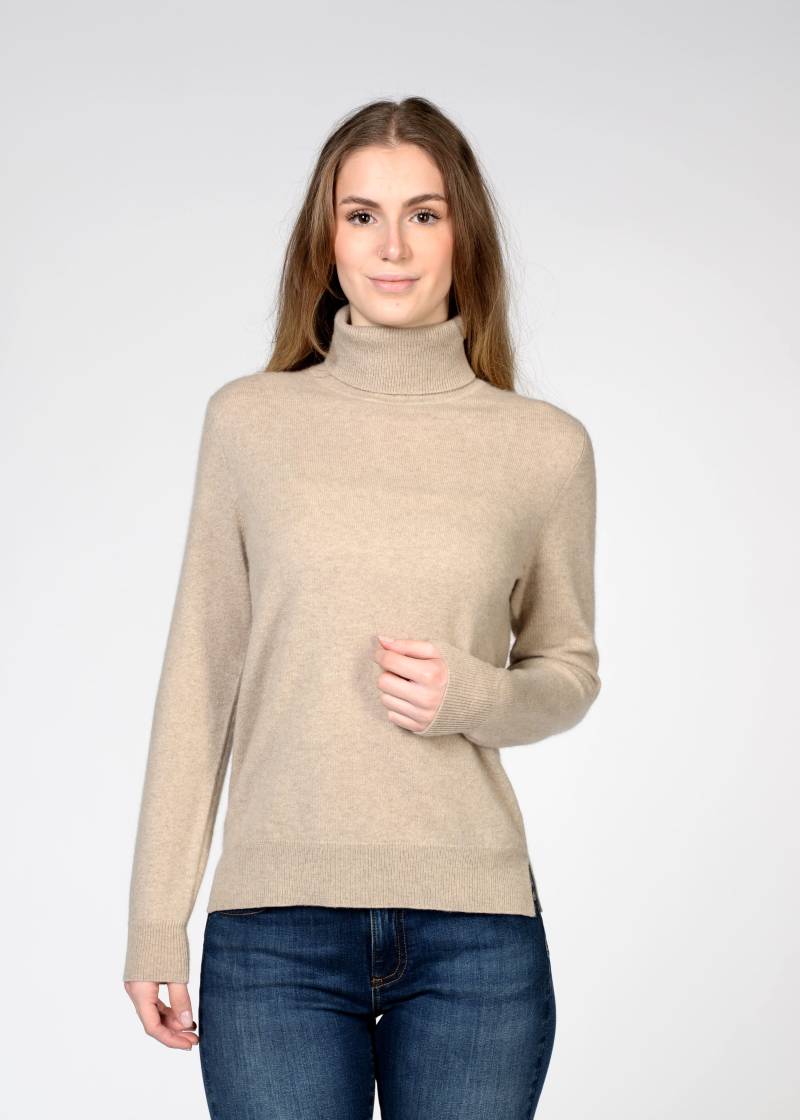 IN LINEA - NOS Pullover, Rollkragen 205 taupe mel. - Gr. - 44 von IN LINEA
