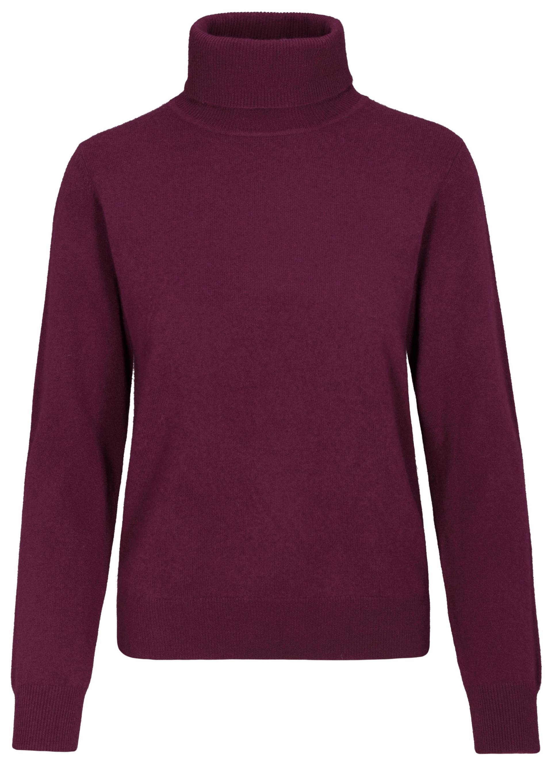 IN LINEA - NOS Pullover, Rollkragen 448 cherry - Gr. - 42 von IN LINEA