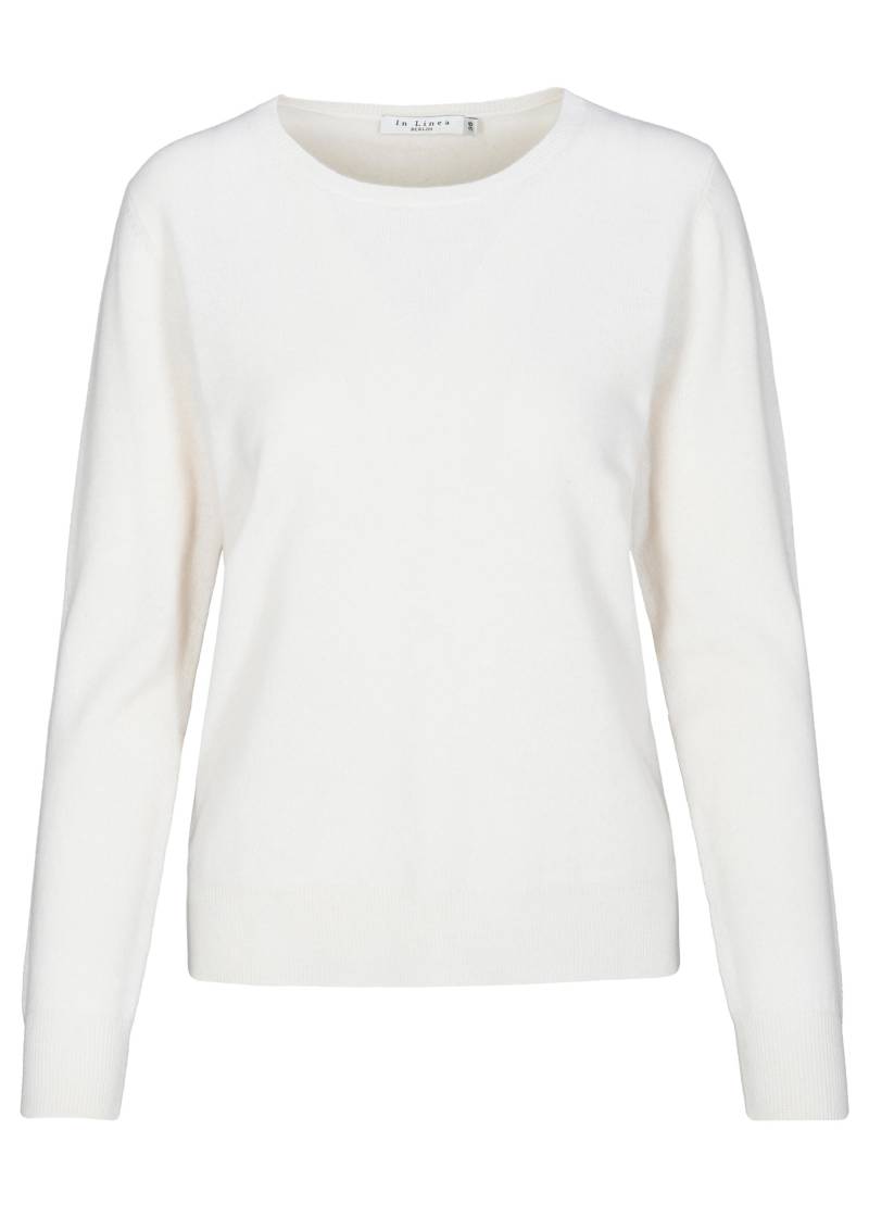 IN LINEA - NOS Pullover, Rundhals 102 offwhite - Gr. - 40 von IN LINEA