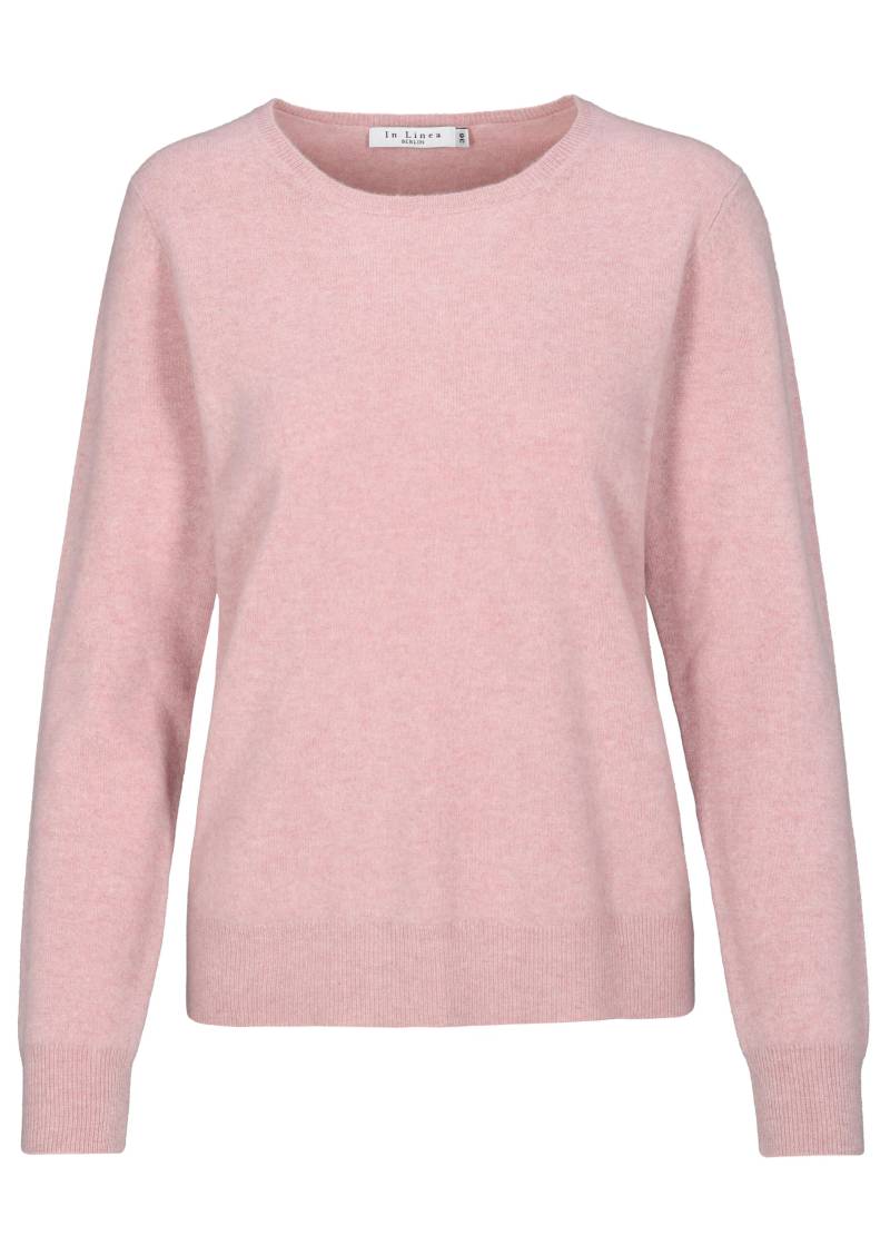 IN LINEA - NOS Pullover, Rundhals 410 rose - Gr. - 48 von IN LINEA