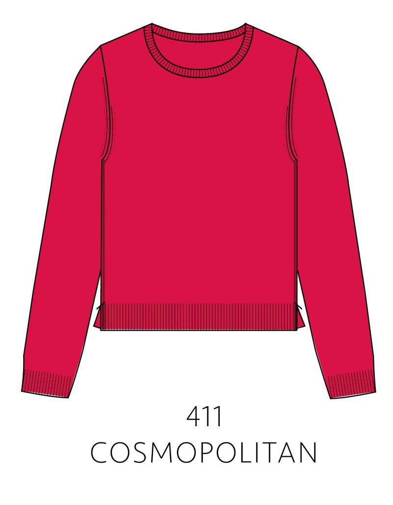 IN LINEA - NOS Pullover, Rundhals 411 cosmopolitan - Gr. - 38 von IN LINEA