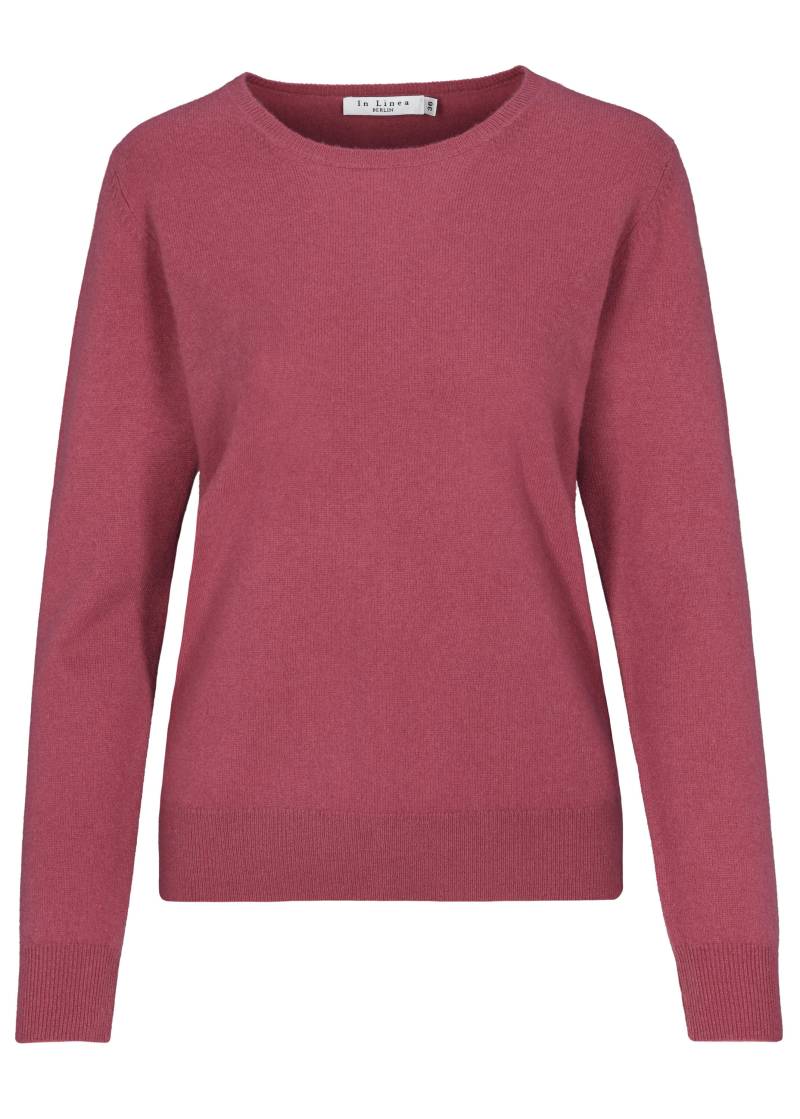 IN LINEA - NOS Pullover, Rundhals 446 punch - Gr. - 40 von IN LINEA