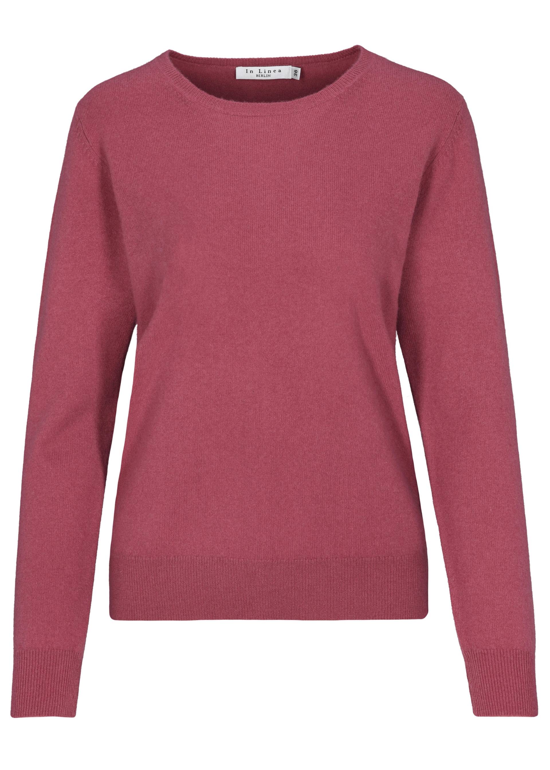 IN LINEA - NOS Pullover, Rundhals 446 punch - Gr. - 46 von IN LINEA