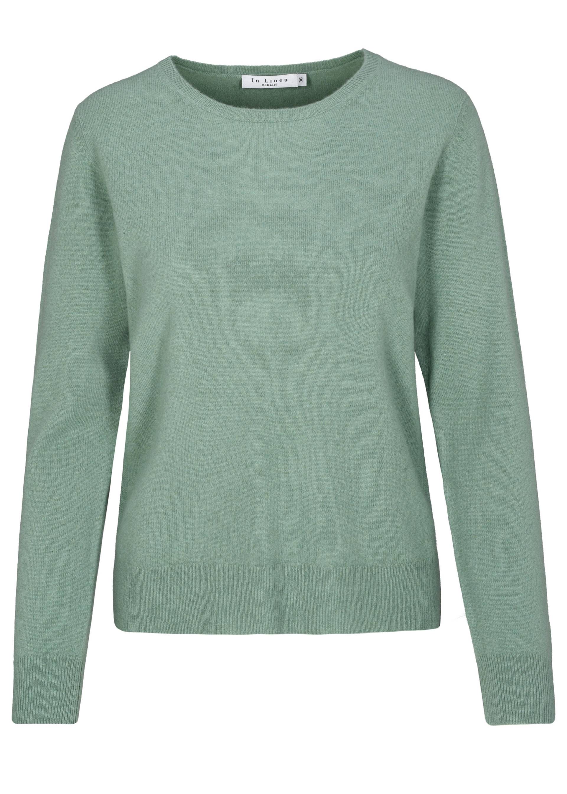 IN LINEA - NOS Pullover, Rundhals 547 sage - Gr. - 34 von IN LINEA