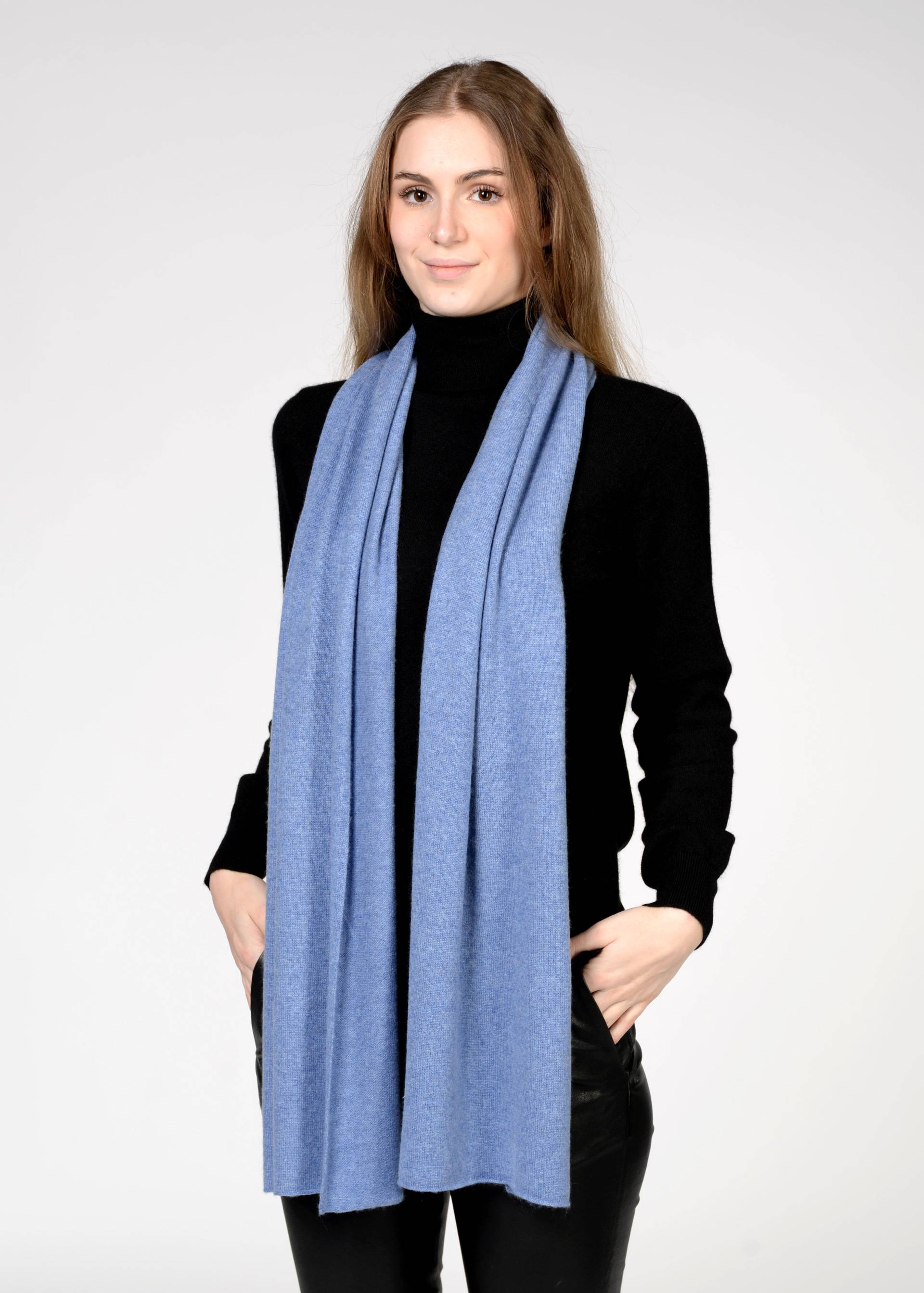 IN LINEA - NOS Schal 615 denim mel. - Gr. - One Size von IN LINEA