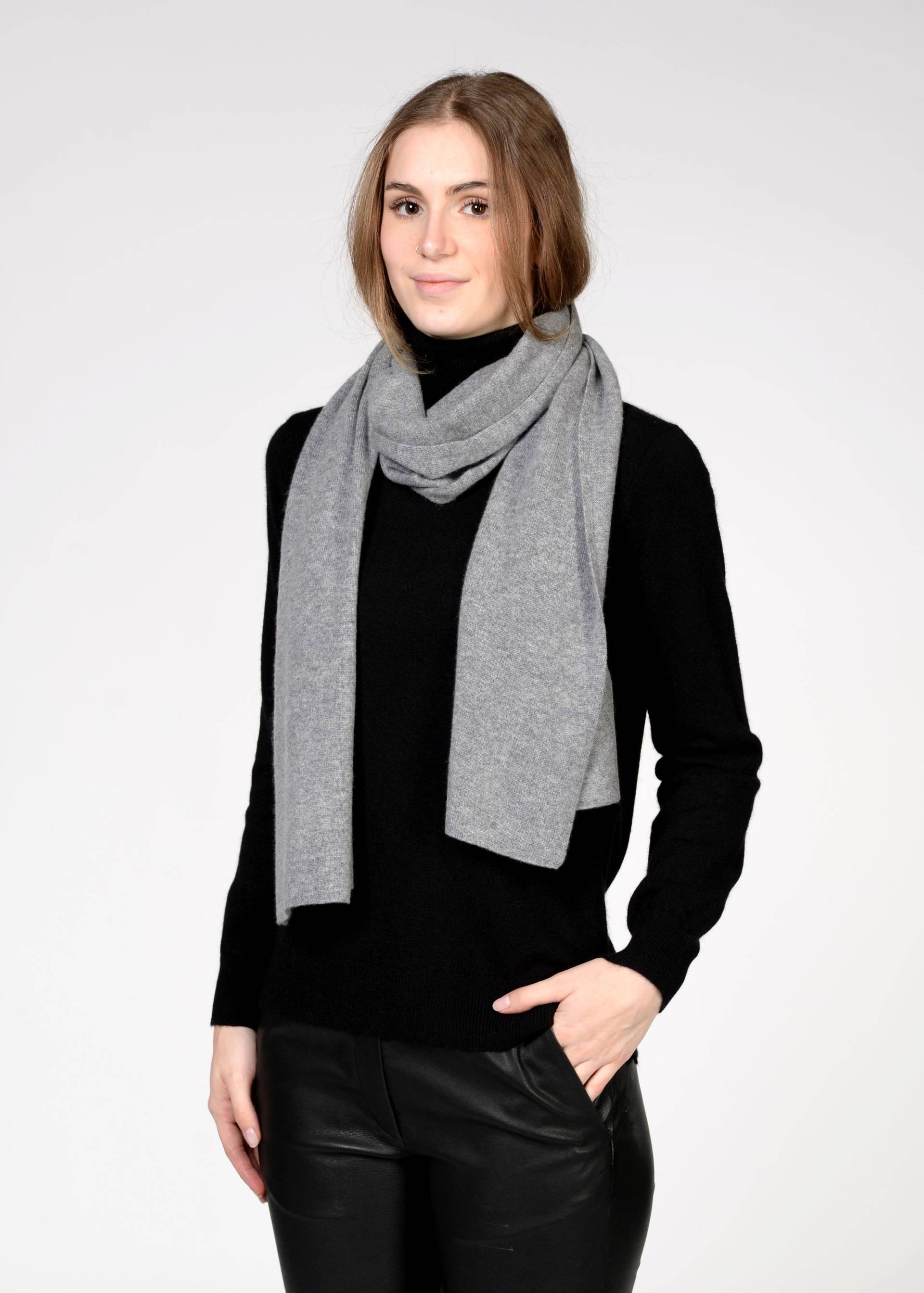 IN LINEA - NOS Schal 812 flanell mel. - Gr. - One Size von IN LINEA