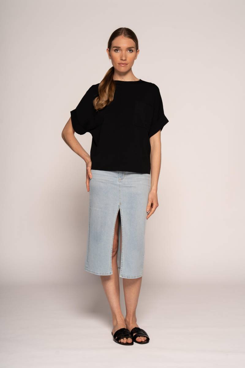 IN LINEA - Pullover, Oversize, 1/2-Arm black - Gr. - 42 von IN LINEA