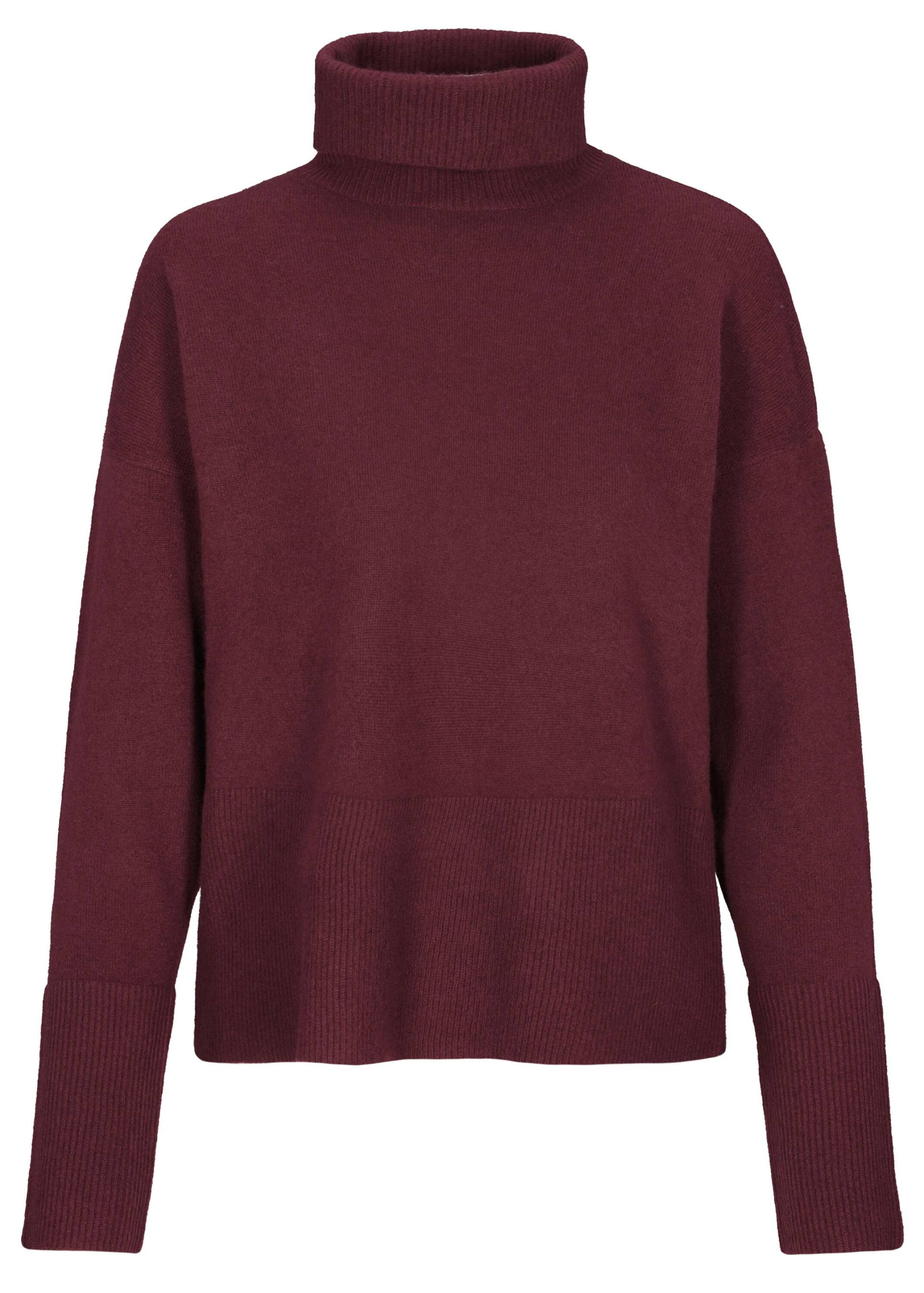 IN LINEA - Pullover, Rollkragen 448 cherry - Gr. - 38 von IN LINEA