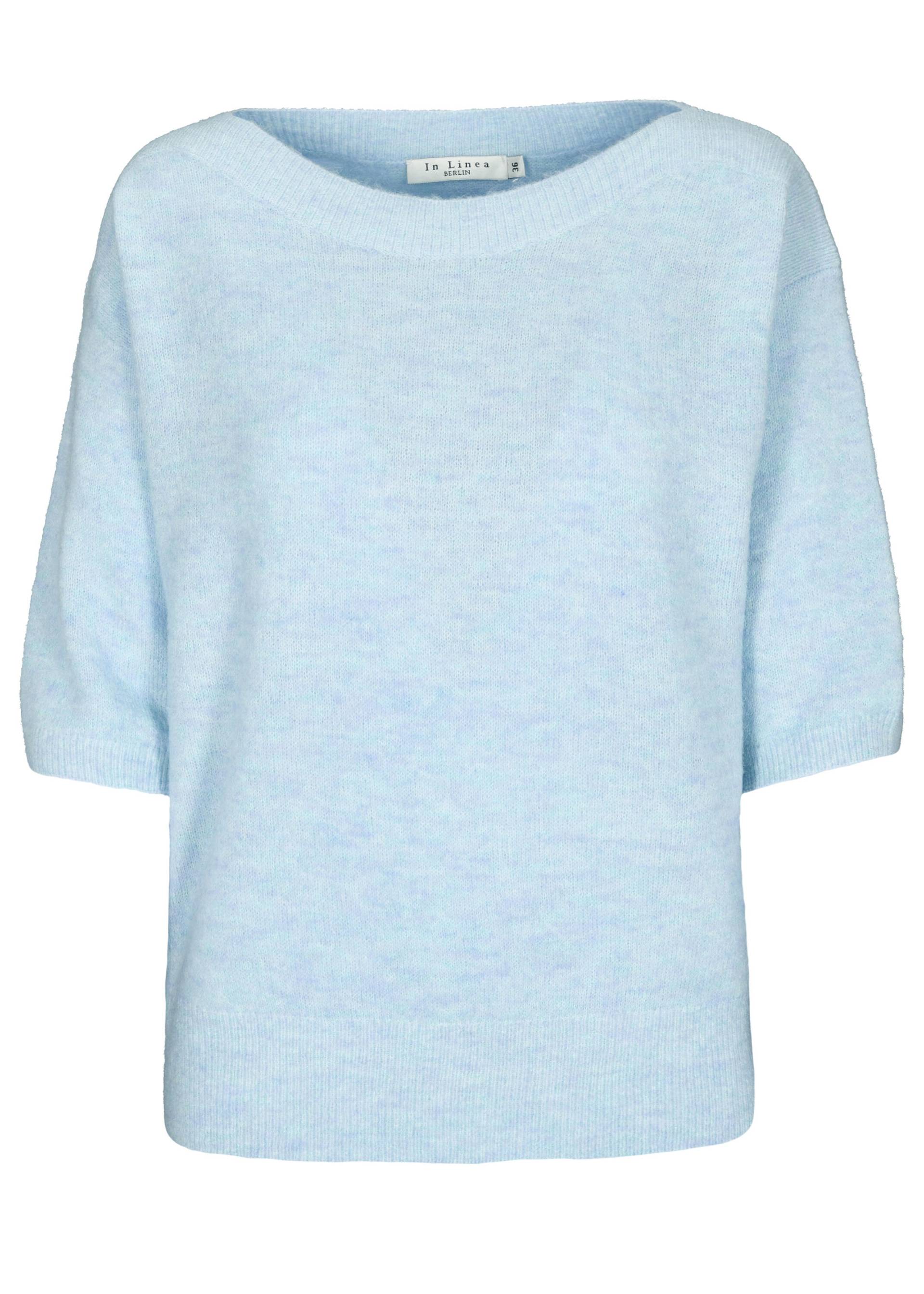 IN LINEA - Pullover, Rundhals, 1/2-Arm bleu - Gr. - 40 von IN LINEA