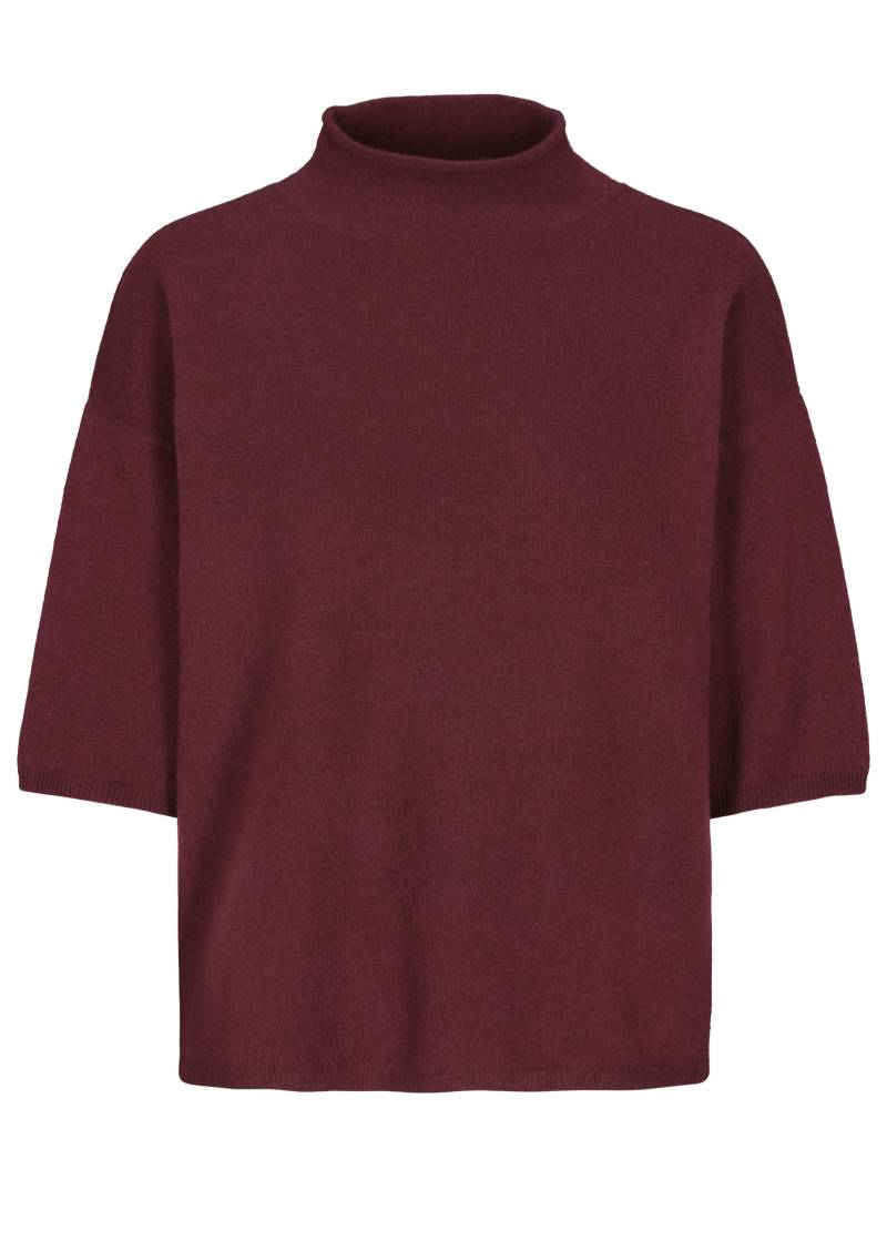 IN LINEA - Pullover, Stehbund, 3/4-Arm 448 cherry - Gr. - 38 von IN LINEA