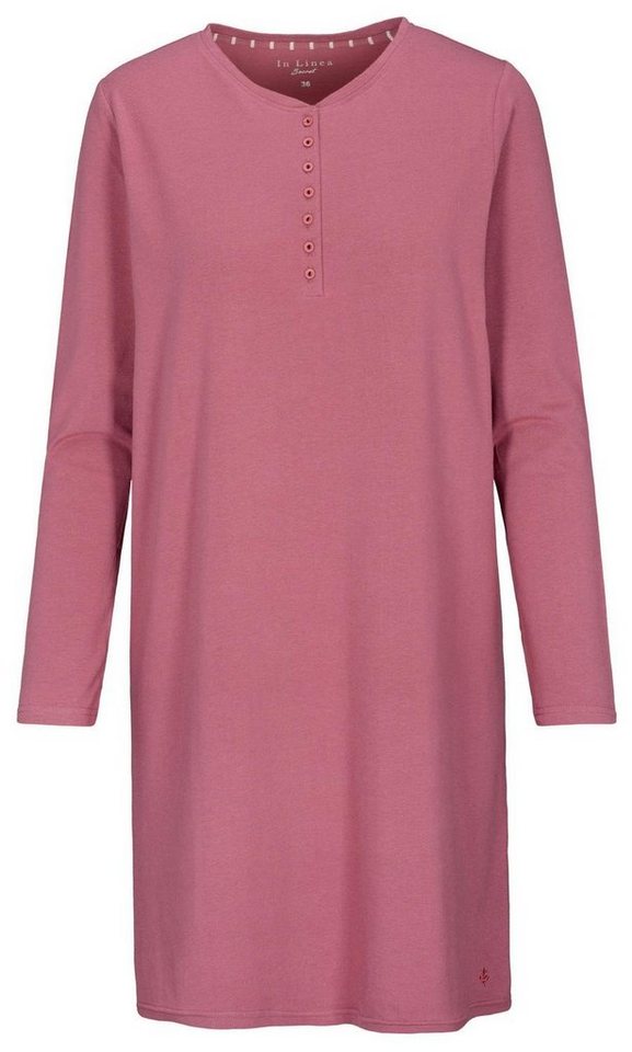 IN LINEA Pyjama Da.-Sleepshirt Uni von IN LINEA