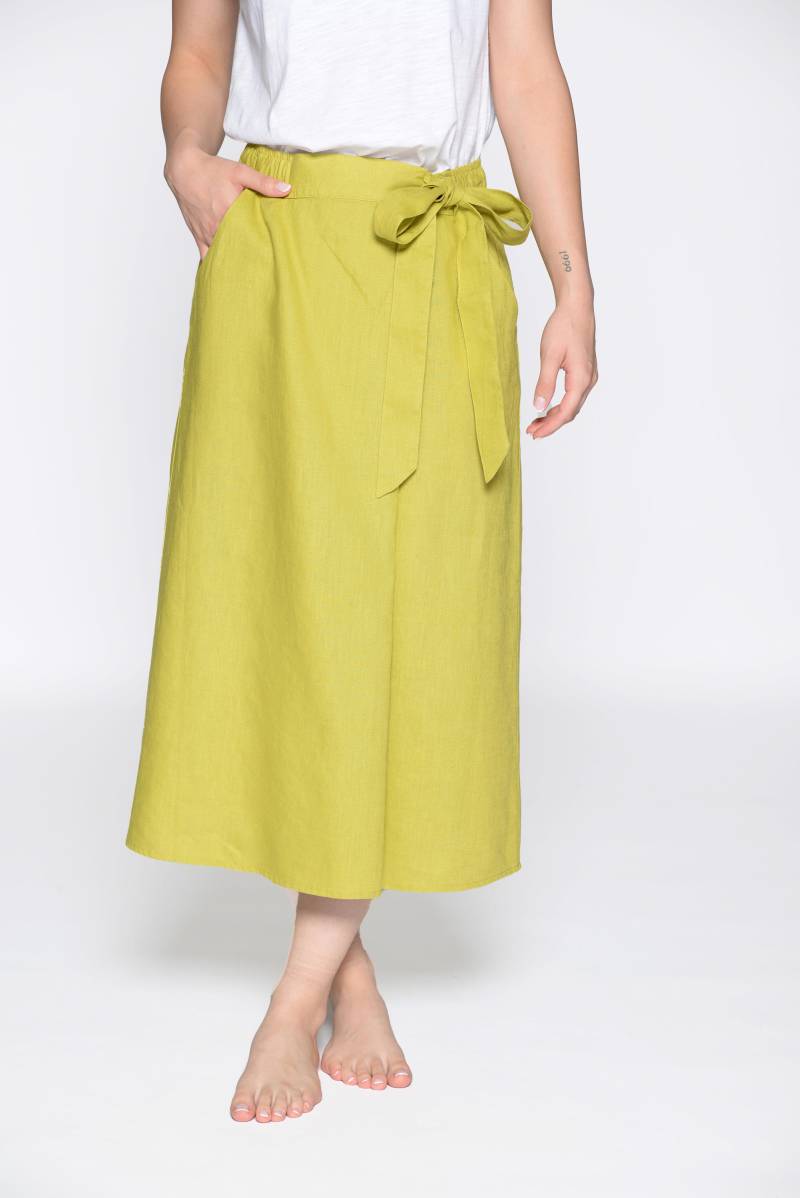 IN LINEA - Rock, Wickeloptik 549 lime - Gr. - 46 von IN LINEA