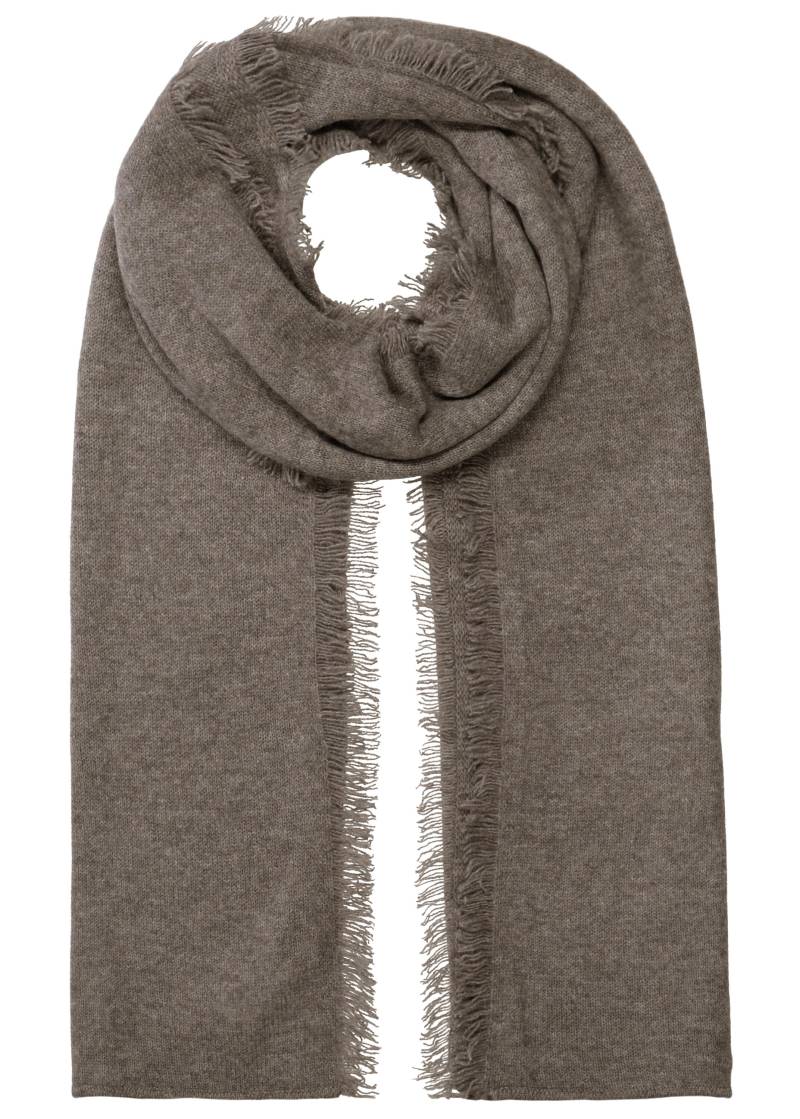IN LINEA - Schal, Fransen 706 taupe mel. - Gr. - One Size von IN LINEA