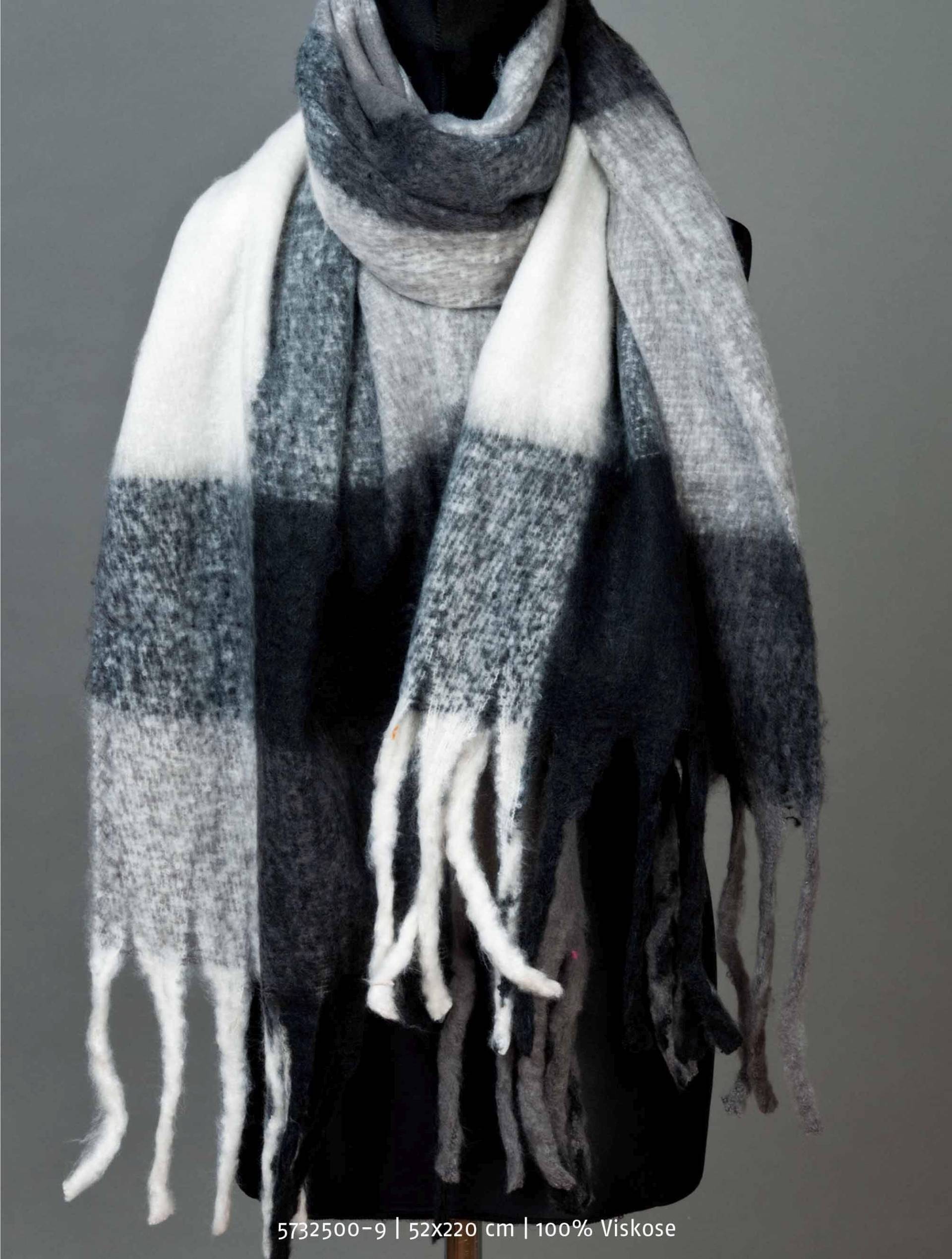 IN LINEA - Schal 52/220 cm schwarz - Gr. - One Size von IN LINEA