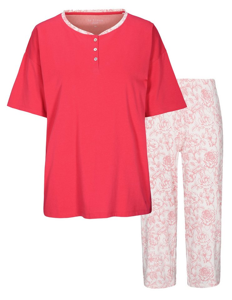 IN LINEA Schlafanzug Da.-Capri Pyjama von IN LINEA