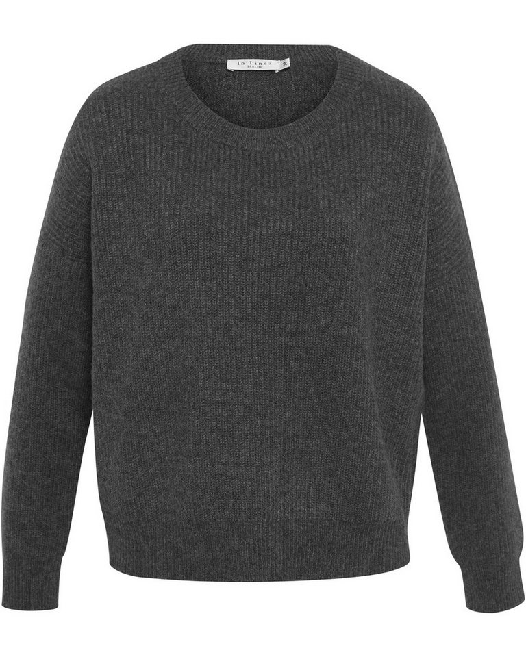 IN LINEA Strickpullover Kaschmir Rundhalspullover von IN LINEA
