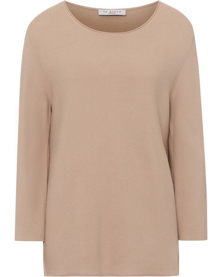 IN LINEA Strickpullover Rundhals-Pullover mit 3/4-Arm von IN LINEA