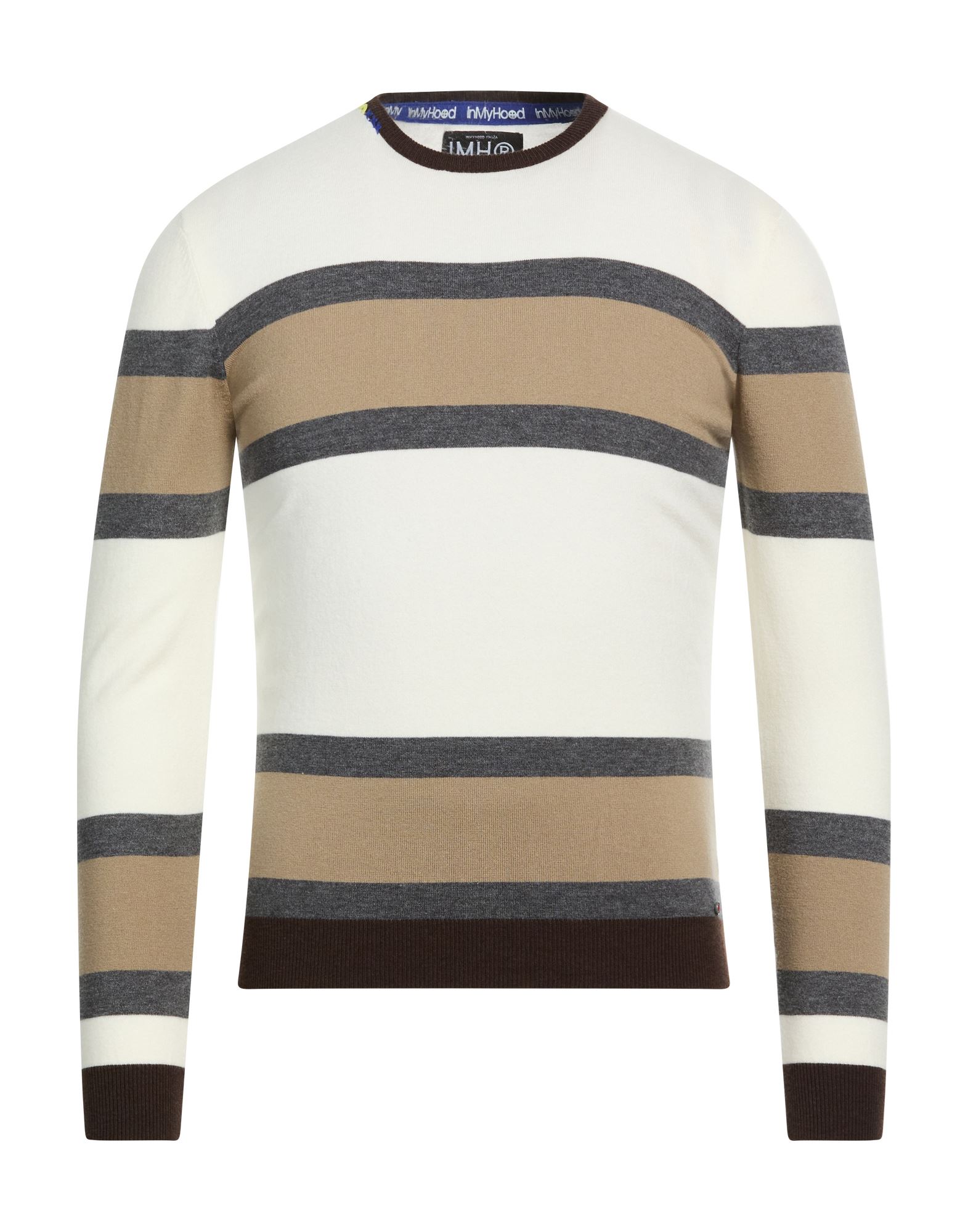 IN MY HOOD Pullover Herren Weiß von IN MY HOOD