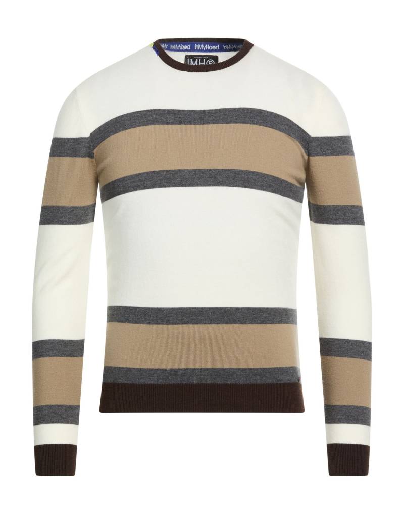 IN MY HOOD Pullover Herren Weiß von IN MY HOOD