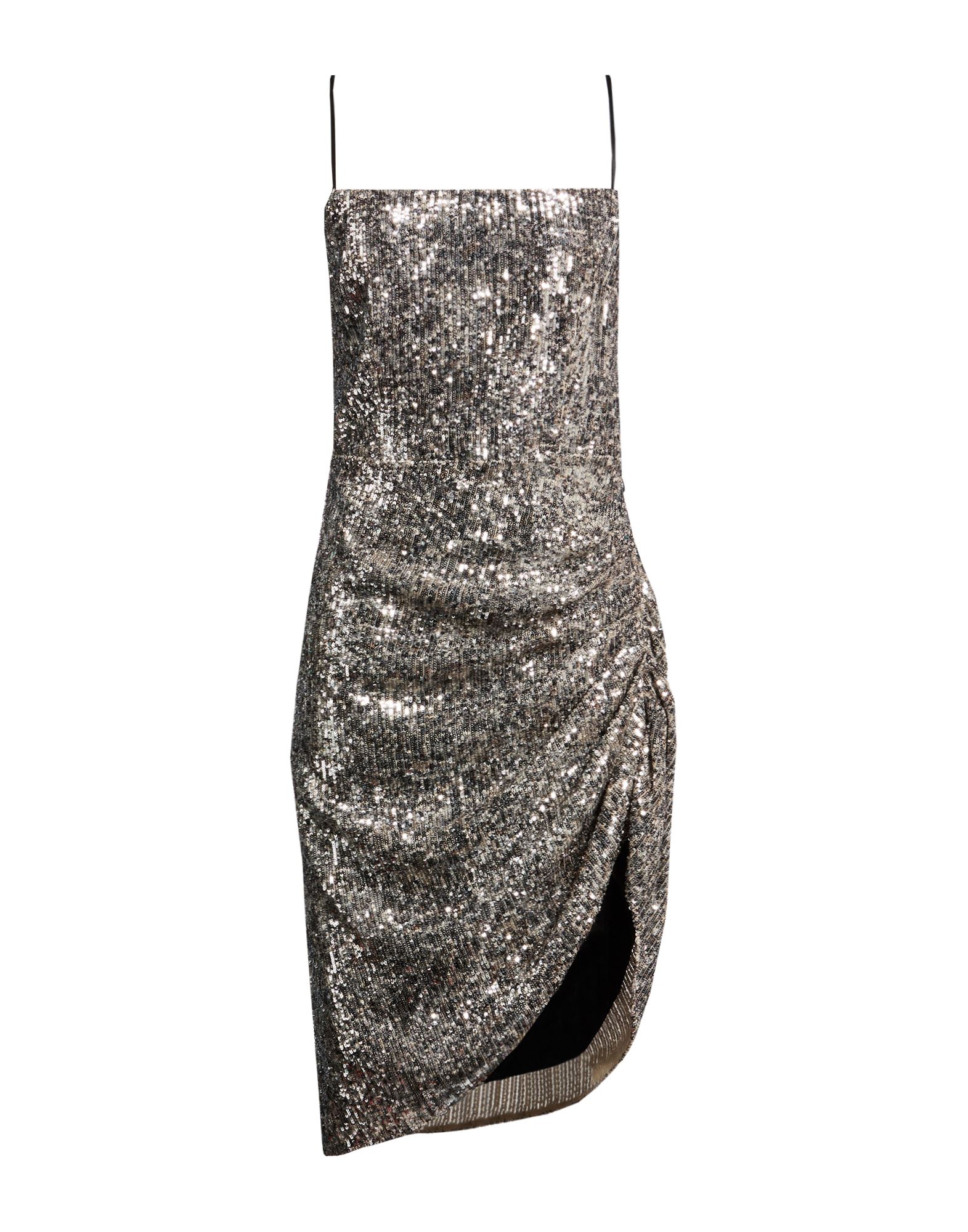 IN THE MOOD FOR LOVE Midi-kleid Damen Silber von IN THE MOOD FOR LOVE