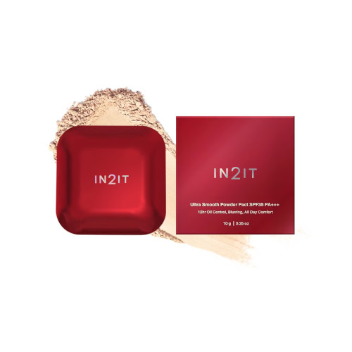 IN2IT - Ultra Smooth Powder Pact SPF35 PA+++ - 10g - 1N Neutral Beige von IN2IT