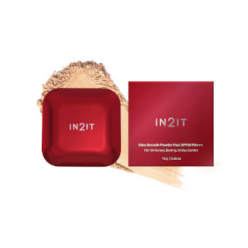 IN2IT - Ultra Smooth Powder Pact SPF35 PA+++ - 10g - 3N Neutral Tan von IN2IT