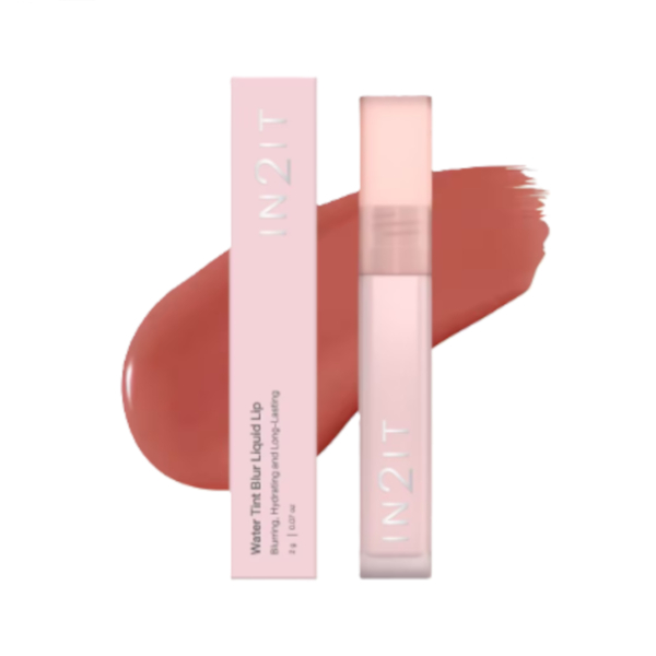 IN2IT - Water Tint Blur Liquid Lip - 2g - BLL02 Roasted Rose von IN2IT