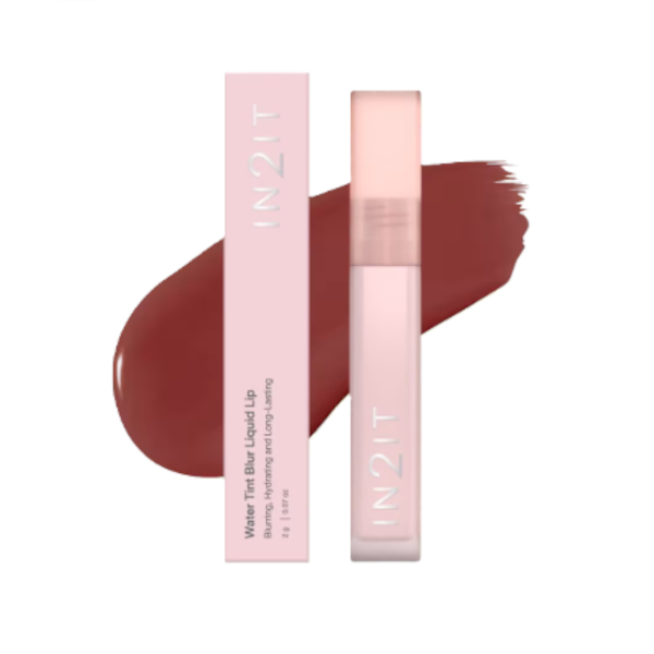 IN2IT - Water Tint Blur Liquid Lip - 2g - BLL03 Fig Mauve von IN2IT