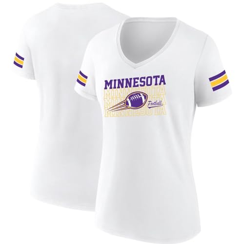 INAOO Minnesota T-Shirt Rundhalsausschnitt Kurzarm für Männer Jugend Frauen Geschenke S-3XL, Woemn (Minnesota 02), Mittel von INAOO