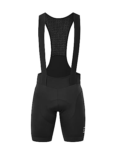 INBIKE Bib Shorts Herren Rennrad Hose Fahrradhose Kurz Gepolstert Radlerhose mit Träger Radsport-trägerhosen Trägerhose Fahrrad Sitzpolster Sommer Schwarz L von INBIKE