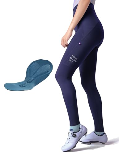 INBIKE Fahrradhose Damen Lang Gepolstert Sommer Herbst Radlerhose mit Sitzpolster High Waist Atmungsaktive Elastische Schnell Trocknend Frühling Blau XXL INBIKE Fahrradhose Damen Lang Gepolstert Sommer Herbst Radlerhose mit Sitzpolster High Waist Atmungsaktive Elastische Schnell Trocknend Frühling Blau XXL von INBIKE