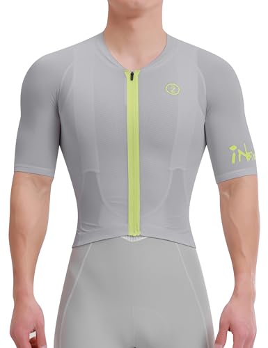 INBIKE Herren Radtrikot Kurzarm Fahrradtrikot Sommer Kurz Shirt Jersey Rad Trikot Fahrrad Straße Radsport Trikots Outdoor Sport Kleidung Atmungsaktiv Grau S INBIKE Herren Radtrikot Kurzarm Fahrradtrikot Sommer Kurz Shirt Jersey Rad Trikot Fahrrad Straße Radsport Trikots Outdoor Sport Kleidung Atmungsaktiv Grau S von INBIKE
