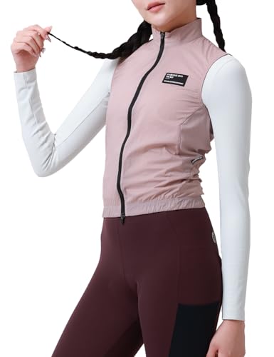 INBIKE Leichte Fahrradweste für Damen, wasserabweisend, winddicht, ärmellos, atmungsaktiv, reflektierend, Pink, L INBIKE Leichte Fahrradweste für Damen, wasserabweisend, winddicht, ärmellos, atmungsaktiv, reflektierend, Pink, L von INBIKE