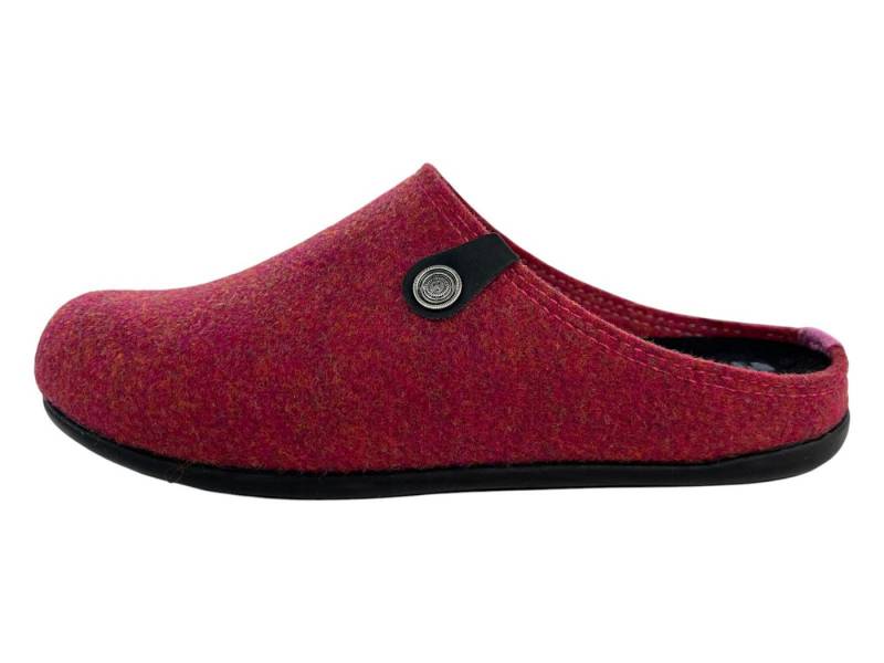 INBLU inblu Damen Pantoffel 69-GF270 azalea bordo Hausschuh von INBLU