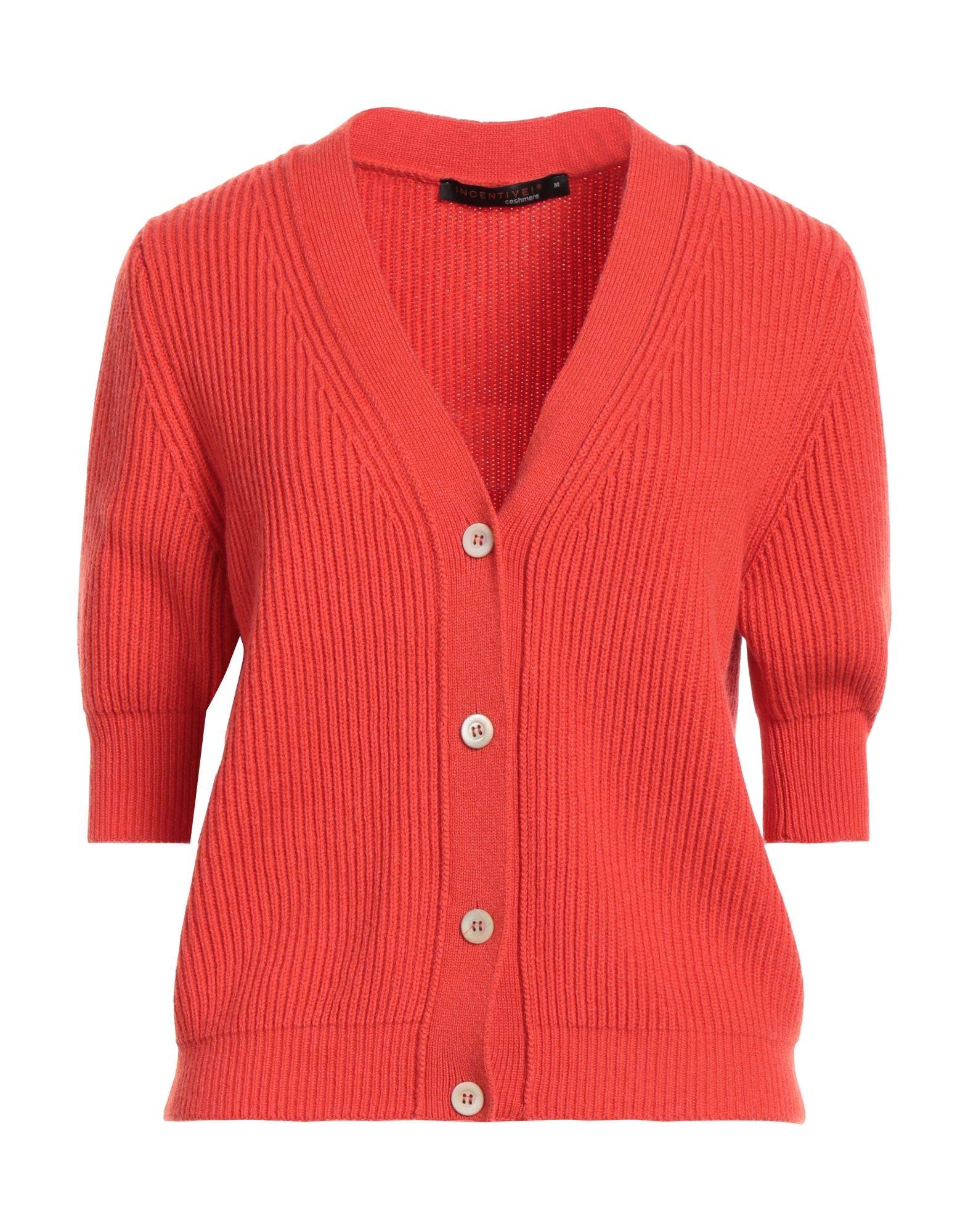 INCENTIVE! Strickjacke Damen Tomatenrot von INCENTIVE!