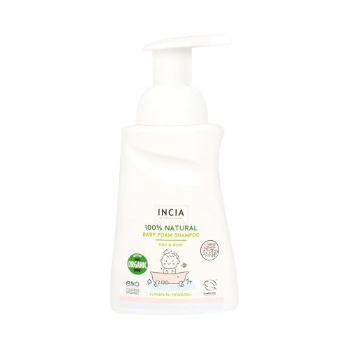 INCIA Natürliches Baby-Shampoo mit Lavendel – Für Kinder und Babys, Ohne Sulfate und Parabene, 350 ml (200ml, Foam) INCIA Natürliches Baby-Shampoo mit Lavendel – Für Kinder und Babys, Ohne Sulfate und Parabene, 350 ml (200ml, Foam) von INCIA