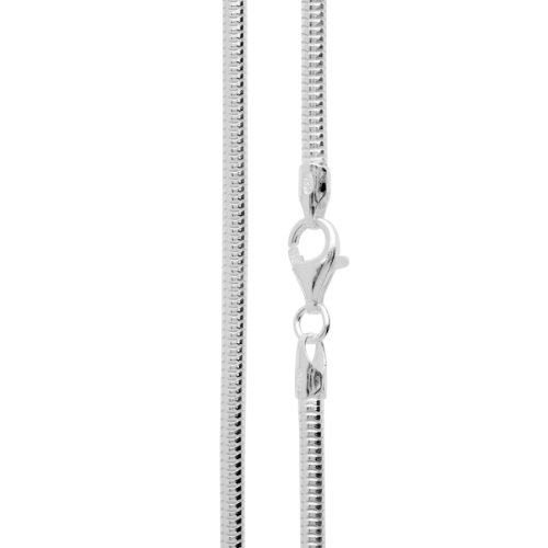 InCollections Damen-Halskette 925/000 Sterlingsilber Schlangenkette 3,0/50 cm von INCOLLECTIONS