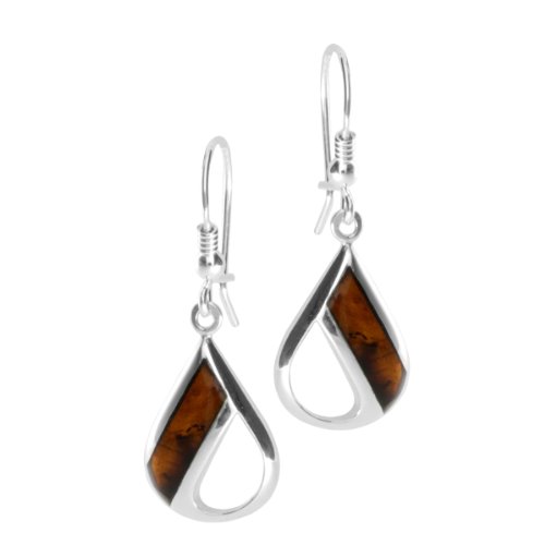 InCollections Damen-Ohrhänger 925/000 Sterlingsilber mit Bernstein 0013267701340 von INCOLLECTIONS