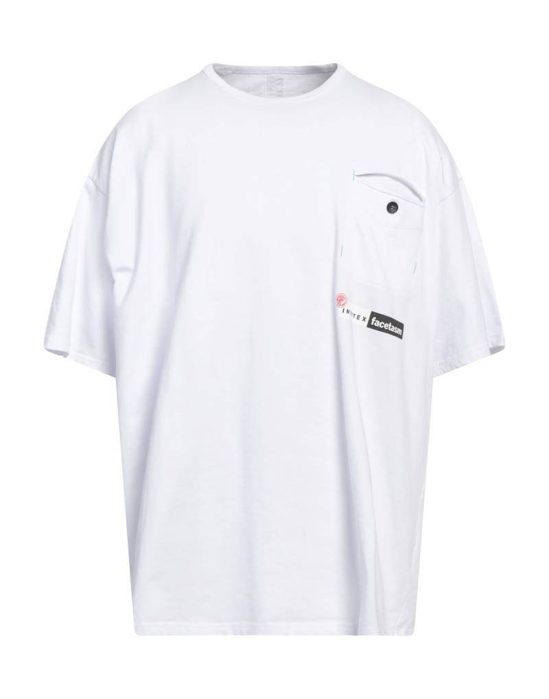 INCOTEX RED x FACETASM T-shirts Herren Weiß von INCOTEX RED x FACETASM