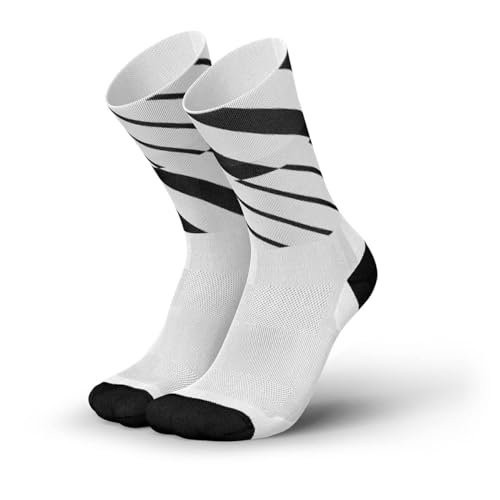 INCYLENCE Angles Sportsocken lang, leichte Running Socks, atmungsaktive und schweißableitende Kompressionssocken mit Anti-Blasen Schutz, Lauf-Socken für Damen und Herren, 39-42 von INCYLENCE