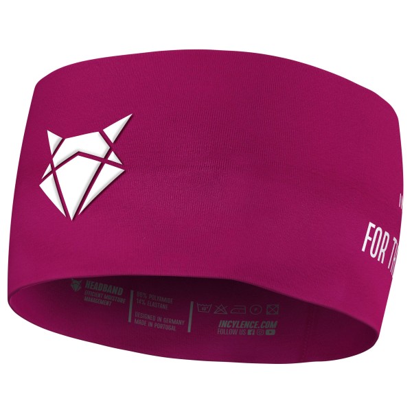 INCYLENCE - Headband V1 Wide - Stirnband Gr One Size lila von INCYLENCE