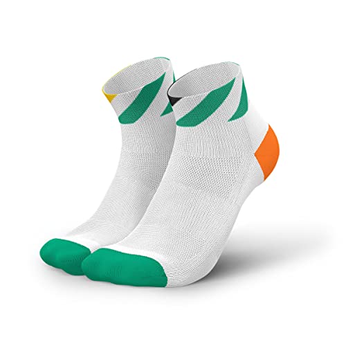 INCYLENCE Platforms Short gepolsterte Laufsocken kurz, schweißableitende Running Socks für Damen und Herren, atmungsaktive low cut Sportsocken mit Anti-Blasen Schutz, leichte Kompression, 35-38 von INCYLENCE