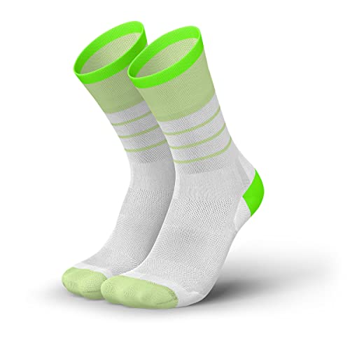 INCYLENCE Stripes V2 Sportsocken lang, leichte Running Socks, atmungsaktive und schweißableitende Kompressionssocken mit Anti-Blasen Schutz, Lauf-Socken für Damen und Herren, 39-42 von INCYLENCE