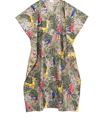 Generisch INDACORIFY Vestidos caftán para mujer, traje de baño de talla grande, vestidos maxi caftán para playa von INDACORIFY