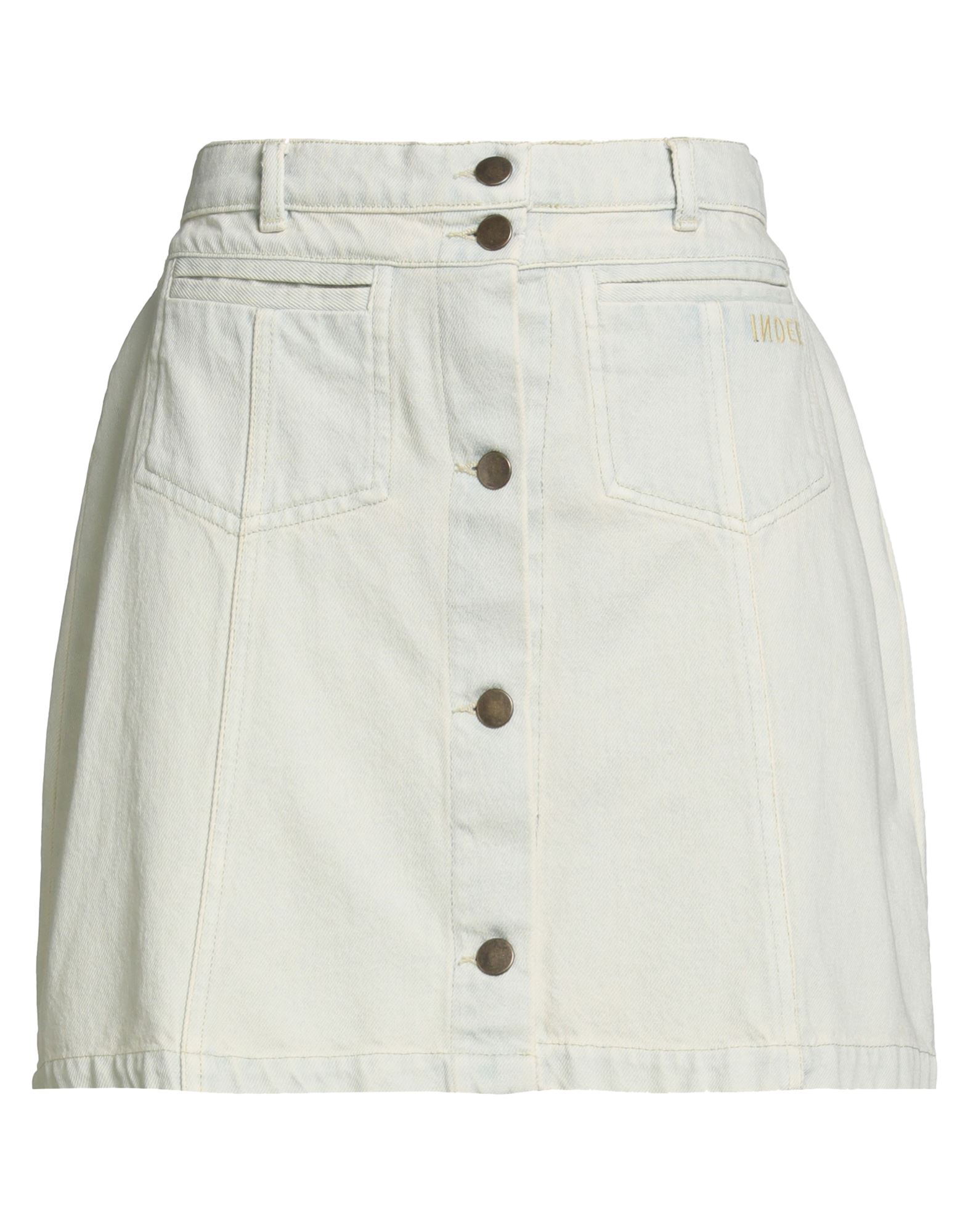 INDEE Jeansrock Damen Elfenbein von INDEE