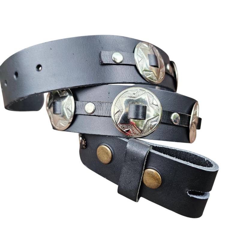 Concho -Gürtel, Wechselgürtel Maßanfertigung | G 6 von INDIANSTYLE