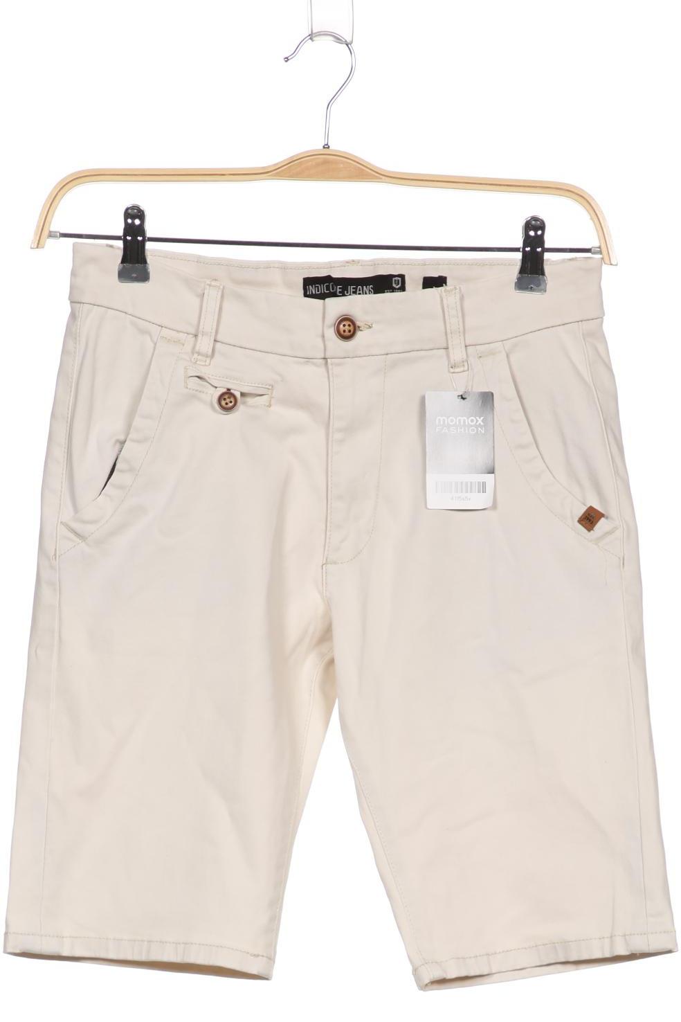 INDICODE JEANS Herren Shorts, cremeweiß von INDICODE JEANS