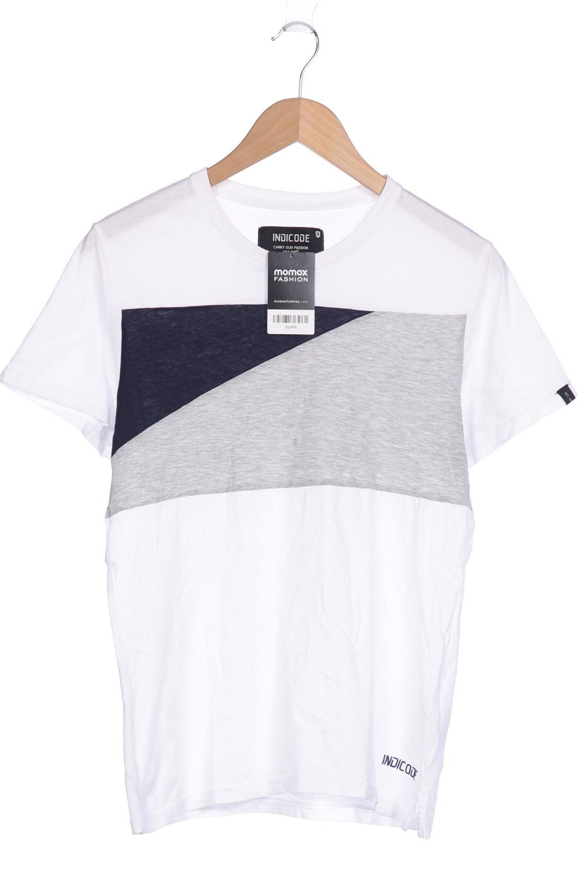 INDICODE JEANS Herren T-Shirt, weiß von INDICODE JEANS