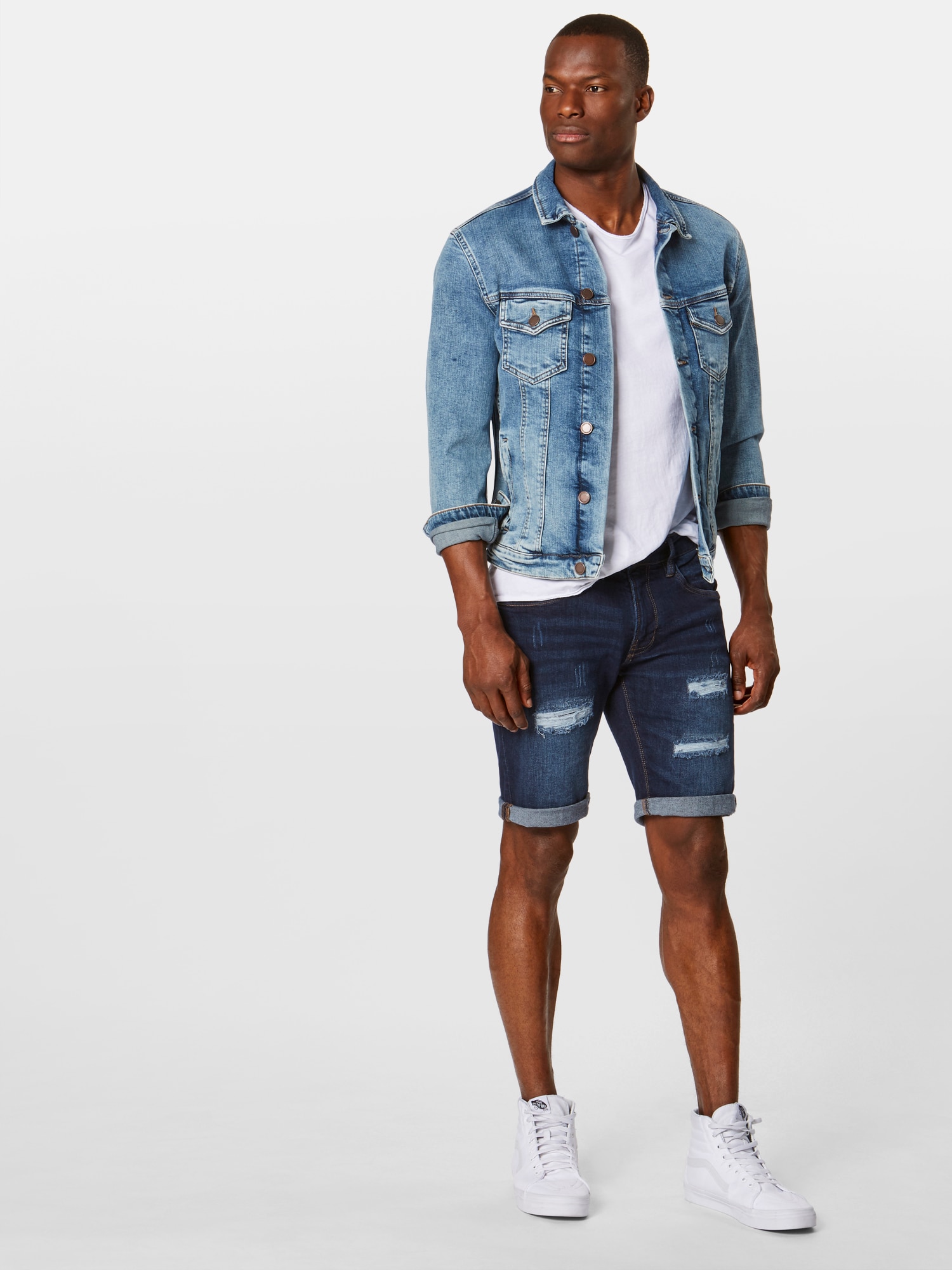 Shorts 'Kaden Holes' von INDICODE JEANS