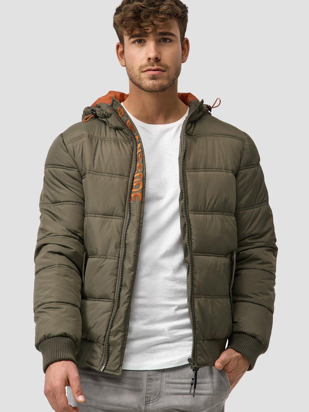 Indicode Hemd Langarm Herren, khaki von INDICODE